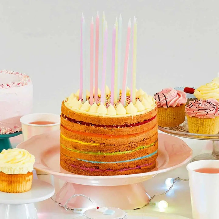 We Love Pastels Party Candles 3