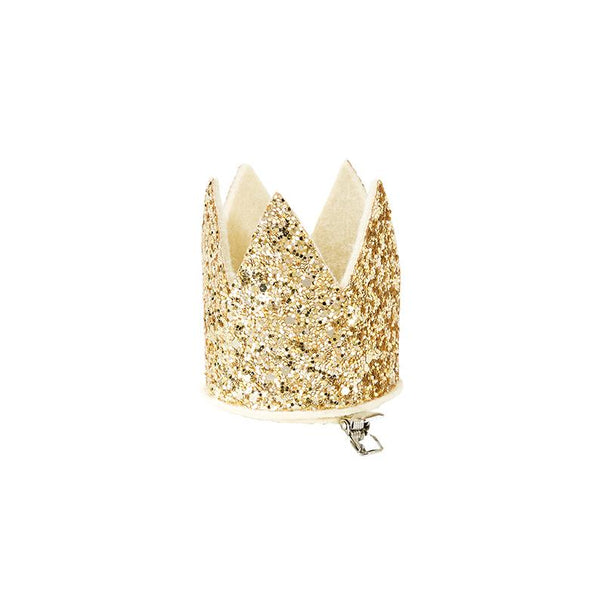 Mix & Match Gold Glitter Crown