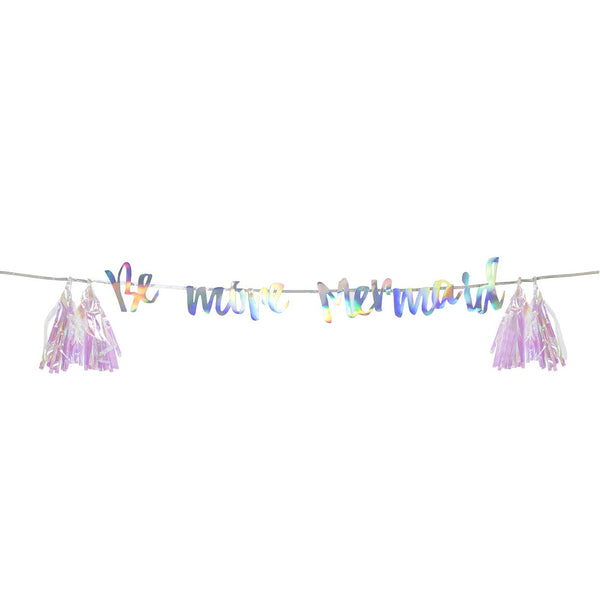 We Love Mermaids Hanging Garland