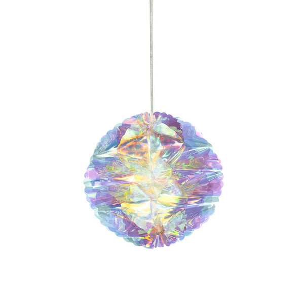 We Love Mermaid Iridescent Honeycomb Decorations